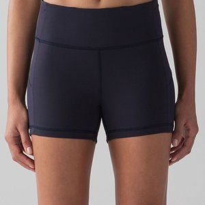 Lululemon Smooth Stride Hot Shorts - Midnight Navy